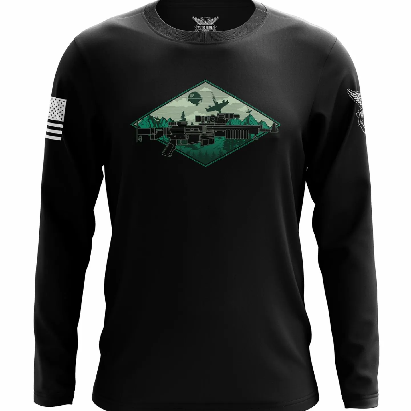 We The People Holsters Great Endoors Long Sleeve Shirt Black Sale