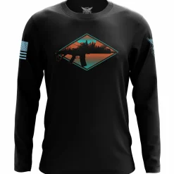 We The People Holsters Great Outdoors Rifle Long Sleeve Shirt Black Outlet