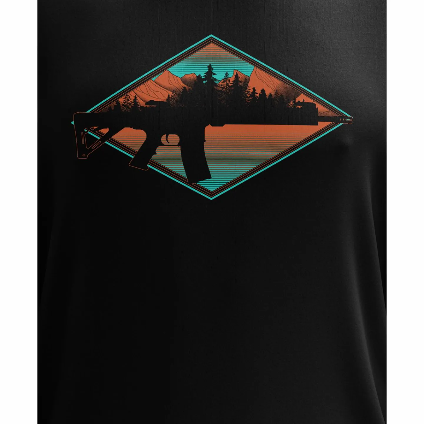 We The People Holsters Great Outdoors Rifle Long Sleeve Shirt Black Outlet
