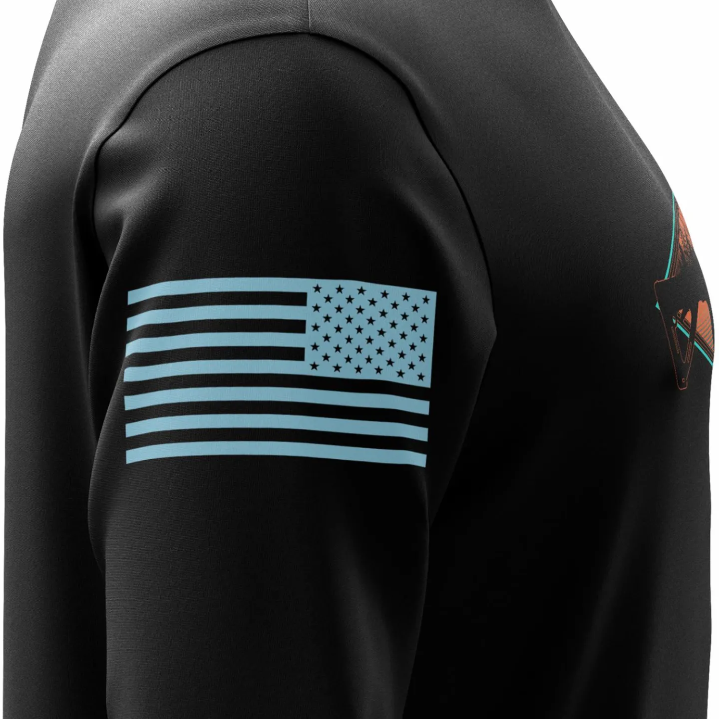 We The People Holsters Great Outdoors Rifle Long Sleeve Shirt Black Outlet