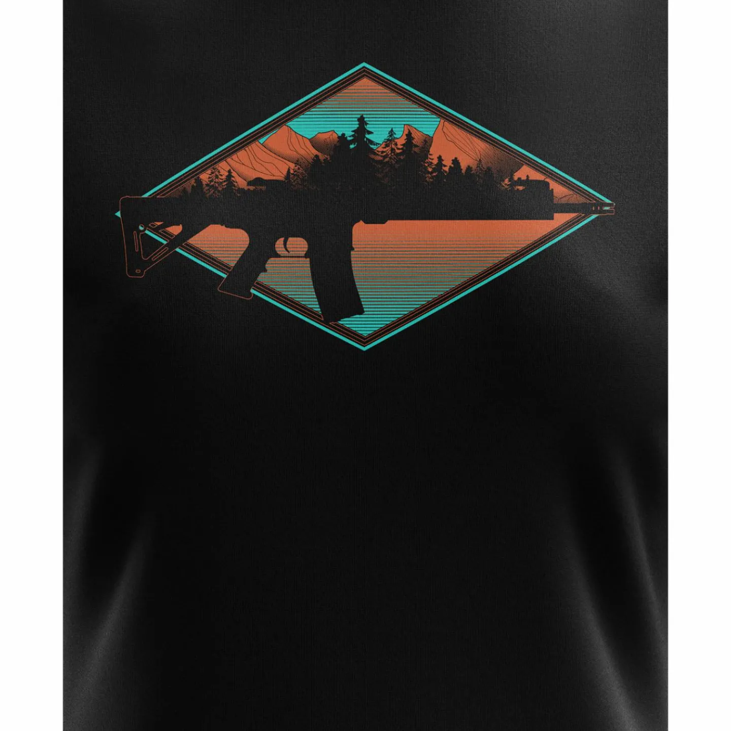 We The People Holsters Great Outdoors Rifle Women's Short Sleeve Shirt Black Online