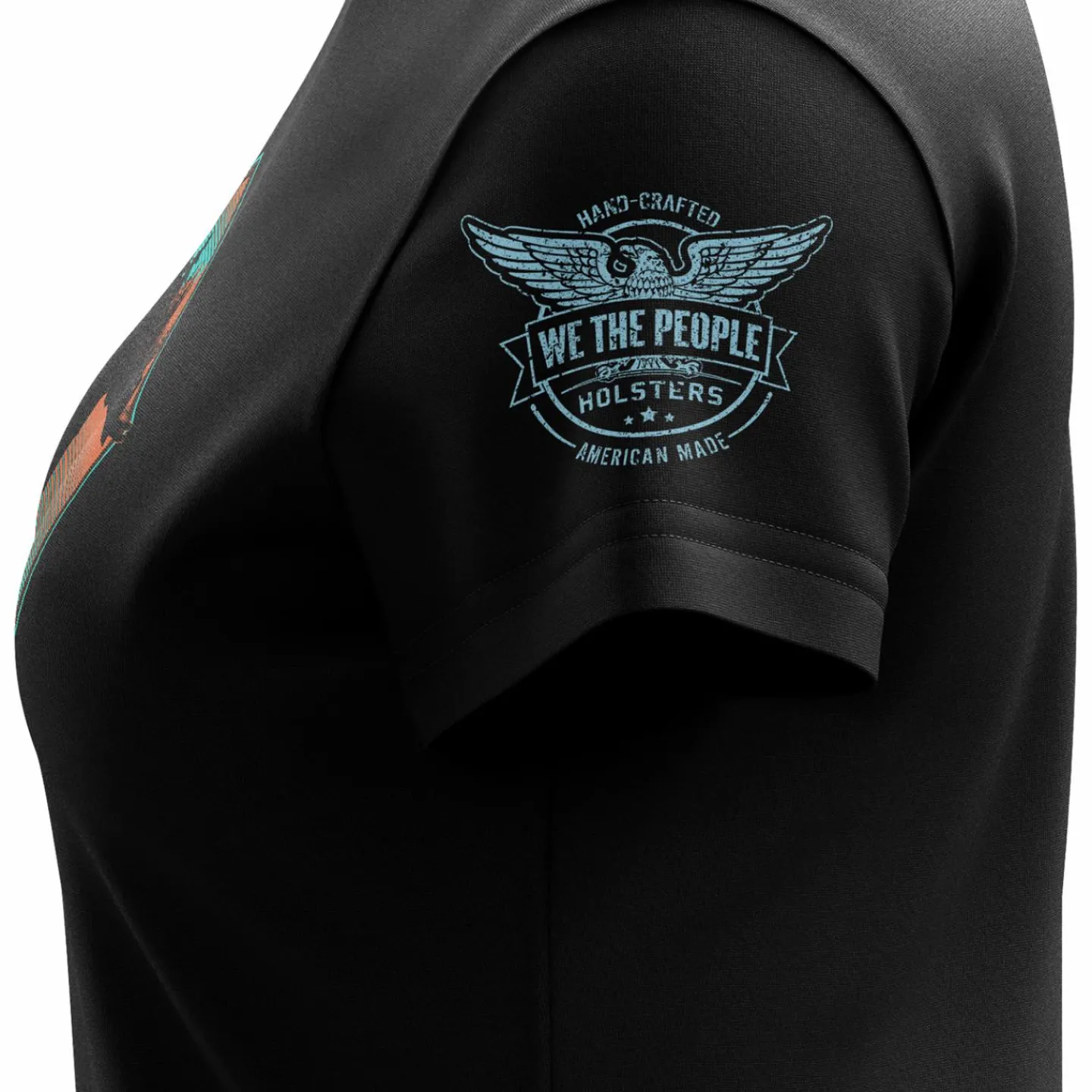 We The People Holsters Great Outdoors Rifle Women's Short Sleeve Shirt Black Online