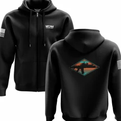 We The People Holsters Great Outdoors Rifle Zip Up Hoodie Black New