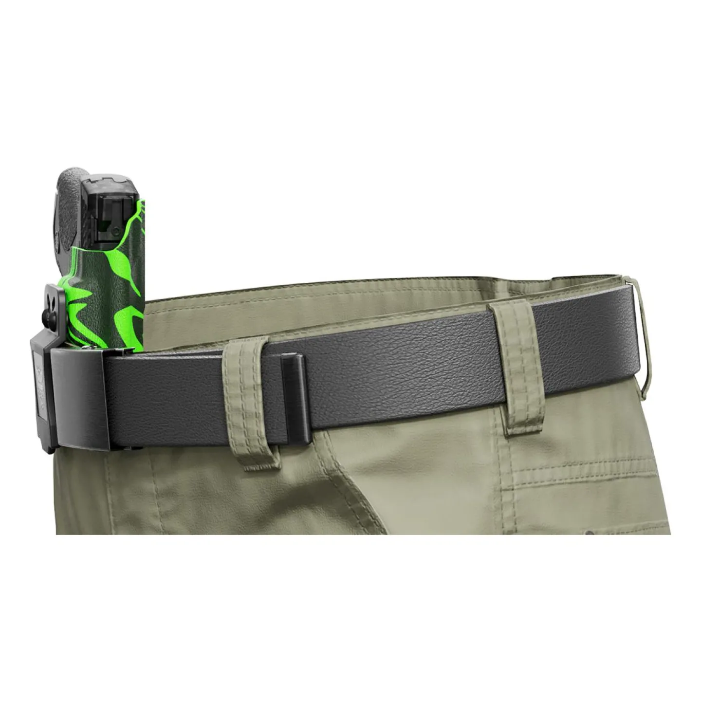 We The People Holsters Green Ink Swirl Custom Printed Holster - IWB Kydex Holster Online
