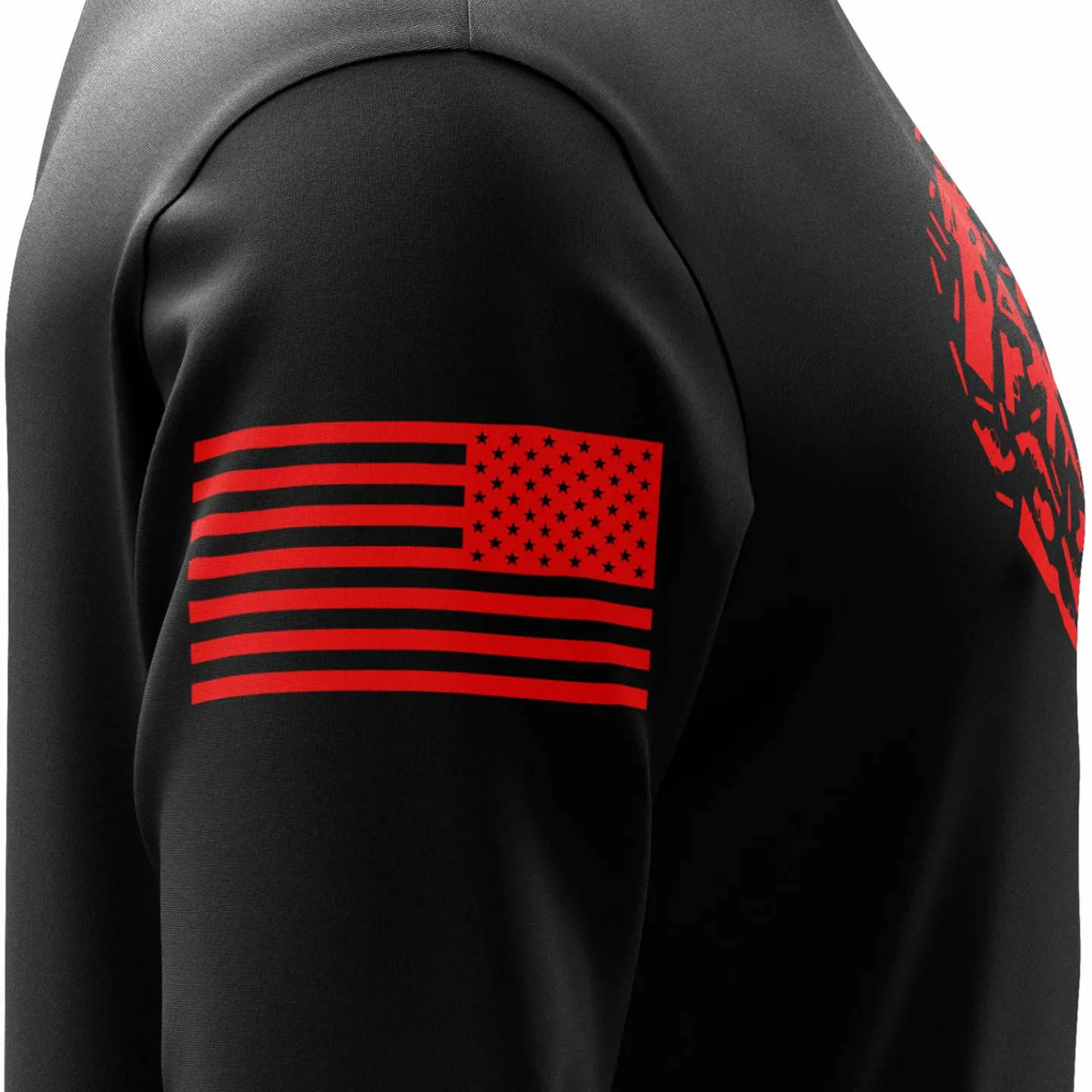 We The People Holsters Gun Heart Long Sleeve Shirt Black Clearance