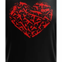 We The People Holsters Gun Heart Short Sleeve Shirt Black
