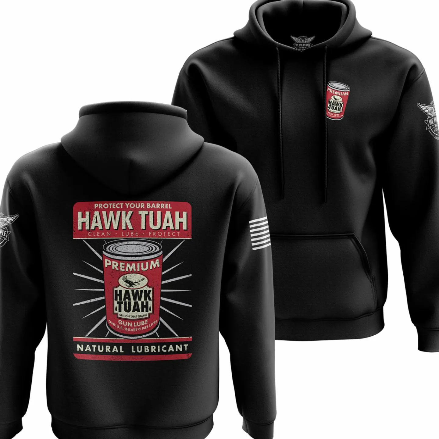 We The People Holsters Gun Lube Hoodie Black