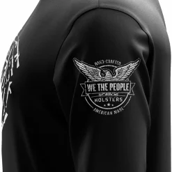 We The People Holsters Gun Skull Long Sleeve Shirt Black Best