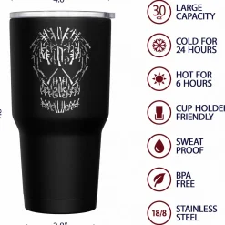 We The People Holsters Gun Skull Stainless Steel Tumbler Best