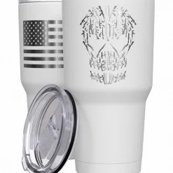 We The People Holsters Gun Skull Stainless Steel Tumbler Best