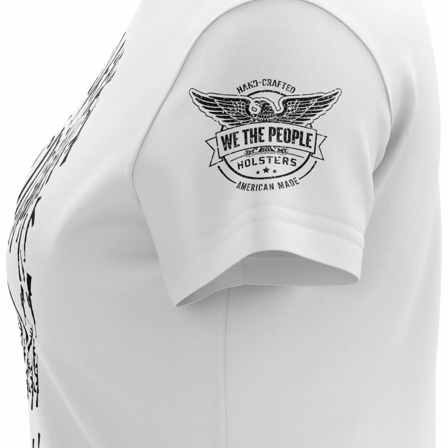 We The People Holsters Gun Skull Women's Short Sleeve Shirt Discount