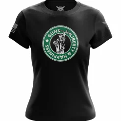 We The People Holsters Guns - Liberty and Happiness Women's Short Sleeve Shirt Outlet