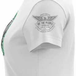 We The People Holsters Guns - Liberty and Happiness Women's Short Sleeve Shirt Outlet