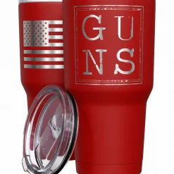 We The People Holsters G-U-N-S Stainless Steel Tumbler New