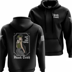 We The People Holsters Hawk Tuah Hoodie Black Best