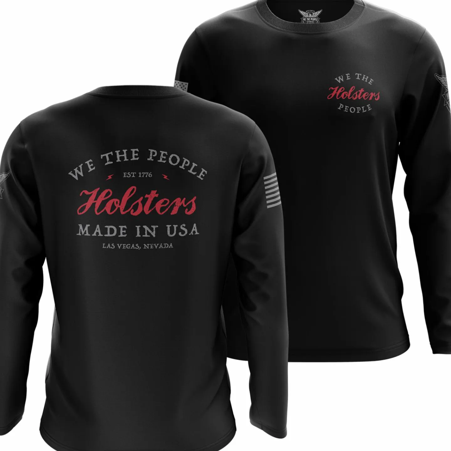 We The People Holsters Heritage Long Sleeve Shirt Black Discount