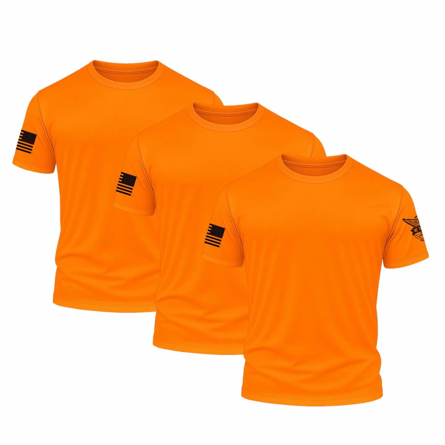 We The People Holsters Performance Shirt Bundle (3 Pack) Hi Vis Orange Sale
