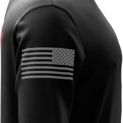 We The People Holsters Hold The Line - Fire Rescue Long Sleeve Shirt Black New