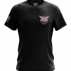 We The People Holsters Hold The Line - Fire Rescue Short Sleeve Shirt Black Hot