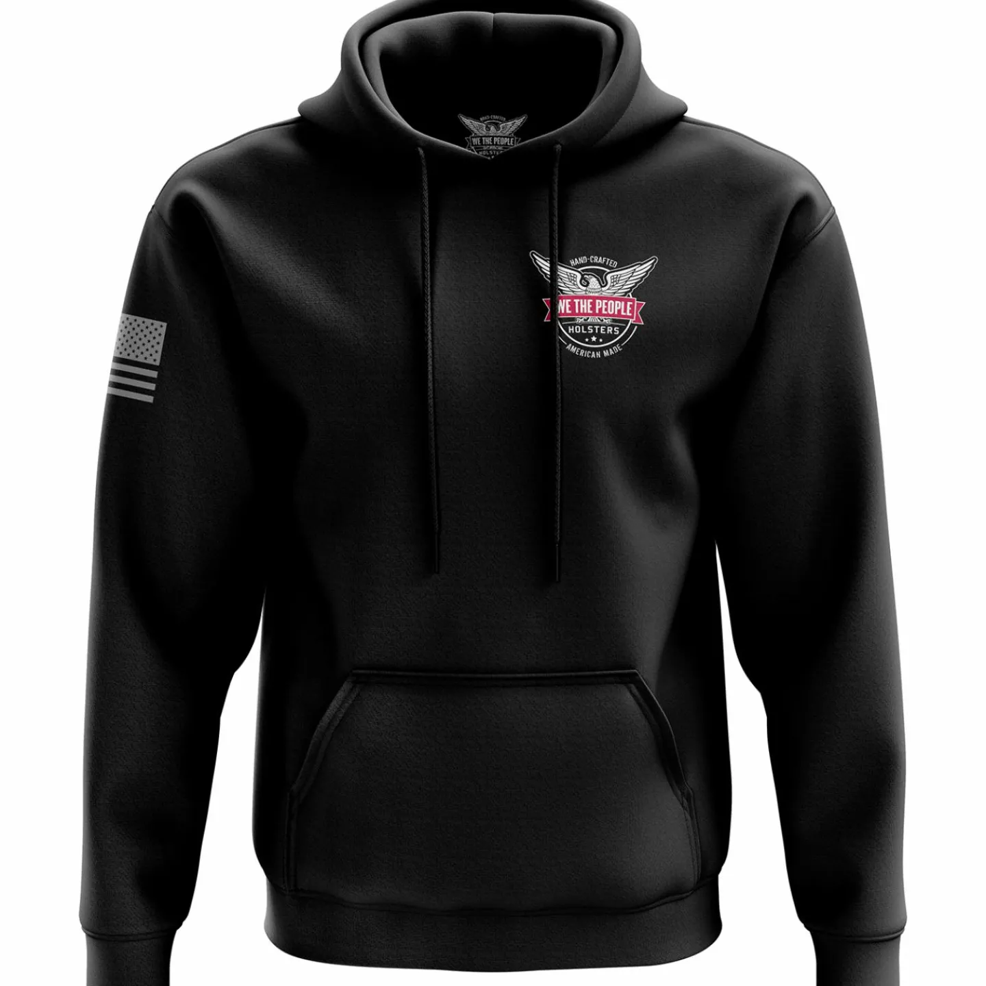 We The People Holsters Hold The Line - Fire Rescue Hoodie Black Best