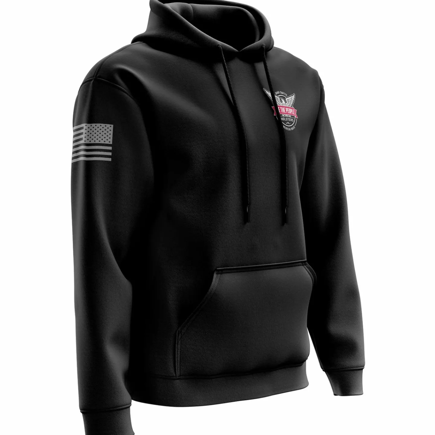We The People Holsters Hold The Line - Fire Rescue Hoodie Black Best