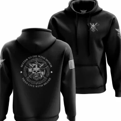 We The People Holsters Honor Before Shame Hoodie Black Hot