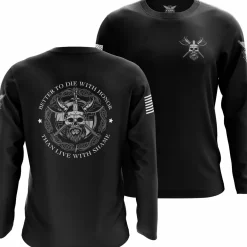 We The People Holsters Honor Before Shame Long Sleeve Shirt Black Online
