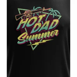 We The People Holsters Hot Dad Summer Short Sleeve Shirt Black Hot
