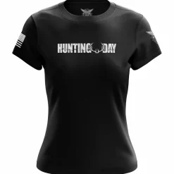 We The People Holsters Hunting Day Women's Short Sleeve Shirt Black Hot