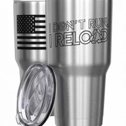We The People Holsters I Don't Run Stainless Steel Tumbler Online