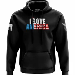 We The People Holsters I F'n Love America Hoodie Black Sale