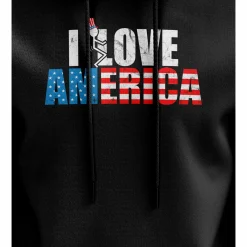 We The People Holsters I F'n Love America Hoodie Black Sale