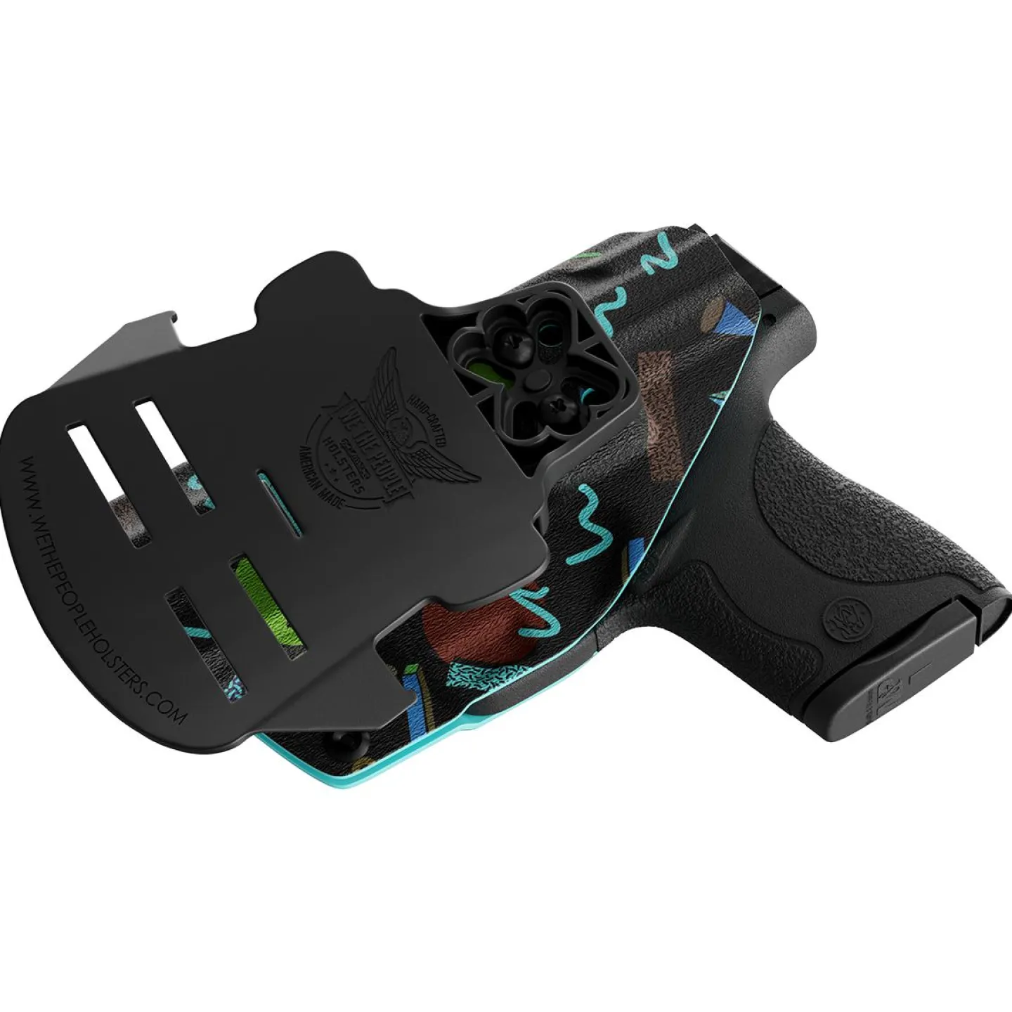 We The People Holsters I Love the 90's Custom Printed Holster - OWB Kydex Holster