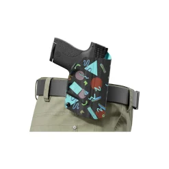We The People Holsters I Love the 90's Custom Printed Holster - OWB Kydex Holster