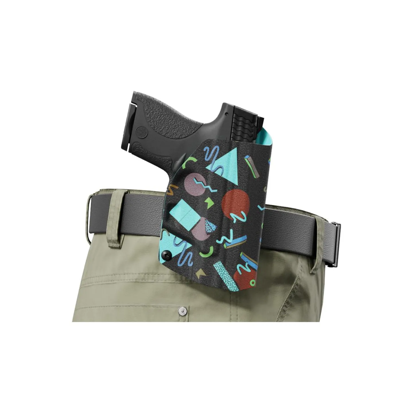 We The People Holsters I Love the 90's Custom Printed Holster - OWB Kydex Holster
