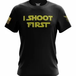 We The People Holsters I Shoot First Short Sleeve Shirt Black Best