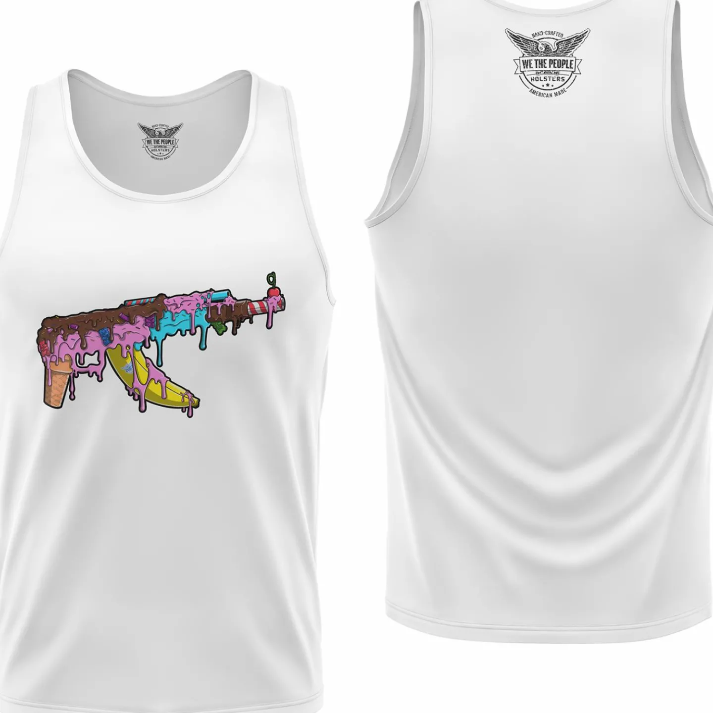 We The People Holsters Ice Cream AK Men's Tank Top Sale