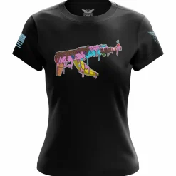 We The People Holsters Ice Cream AK Women's Short Sleeve Shirt Sale