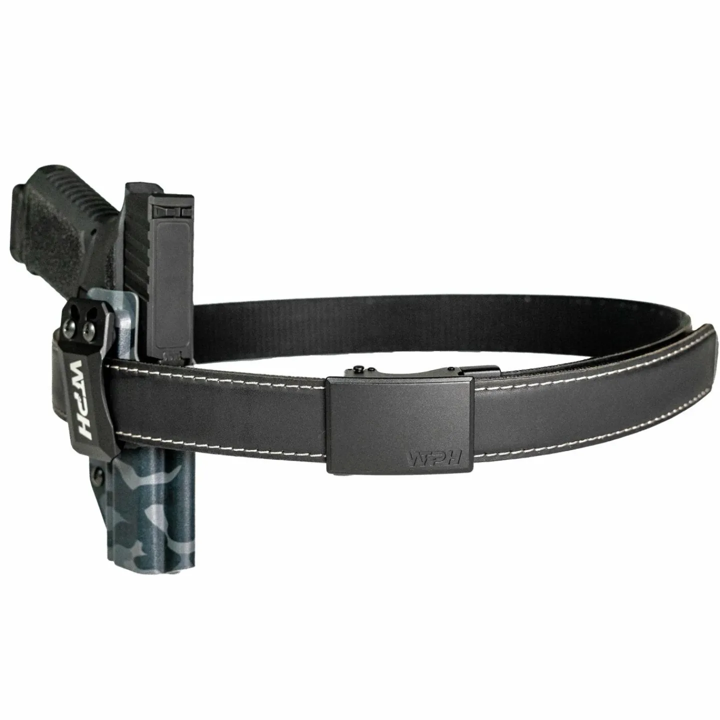 We The People Holsters Independence Leather Gun Belt with Ratcheting Buckle Best