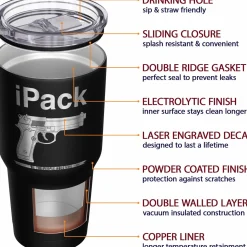 We The People Holsters IPACK + American Flag Stainless Steel Tumbler Sale