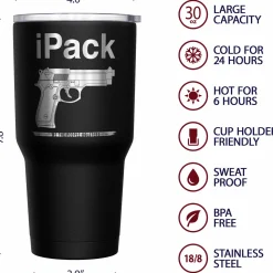 We The People Holsters IPACK + American Flag Stainless Steel Tumbler Sale