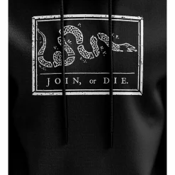 We The People Holsters Join or Die Hoodie Black Hot