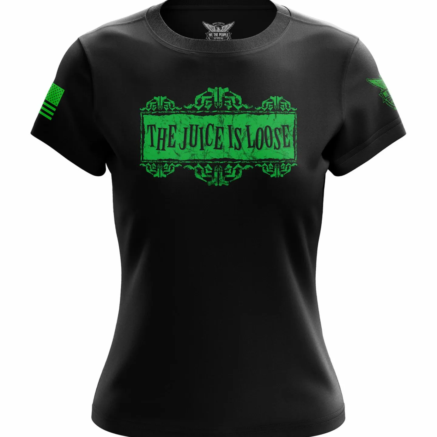We The People Holsters Juice is Loose Women's Short Sleeve Shirt Black Hot