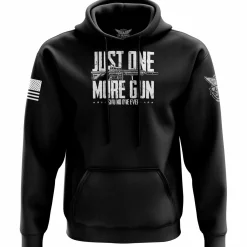 We The People Holsters Just One More Gun Hoodie Black Sale