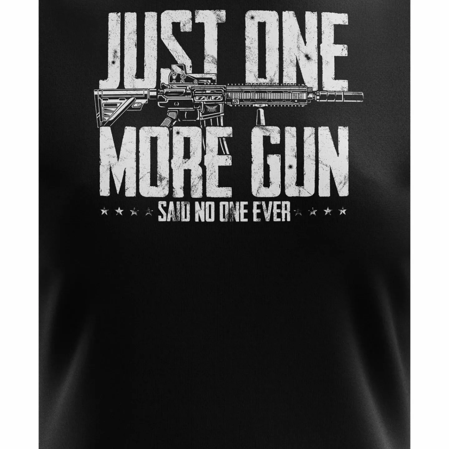 We The People Holsters Just One More Gun Women's Short Sleeve Shirt Black New
