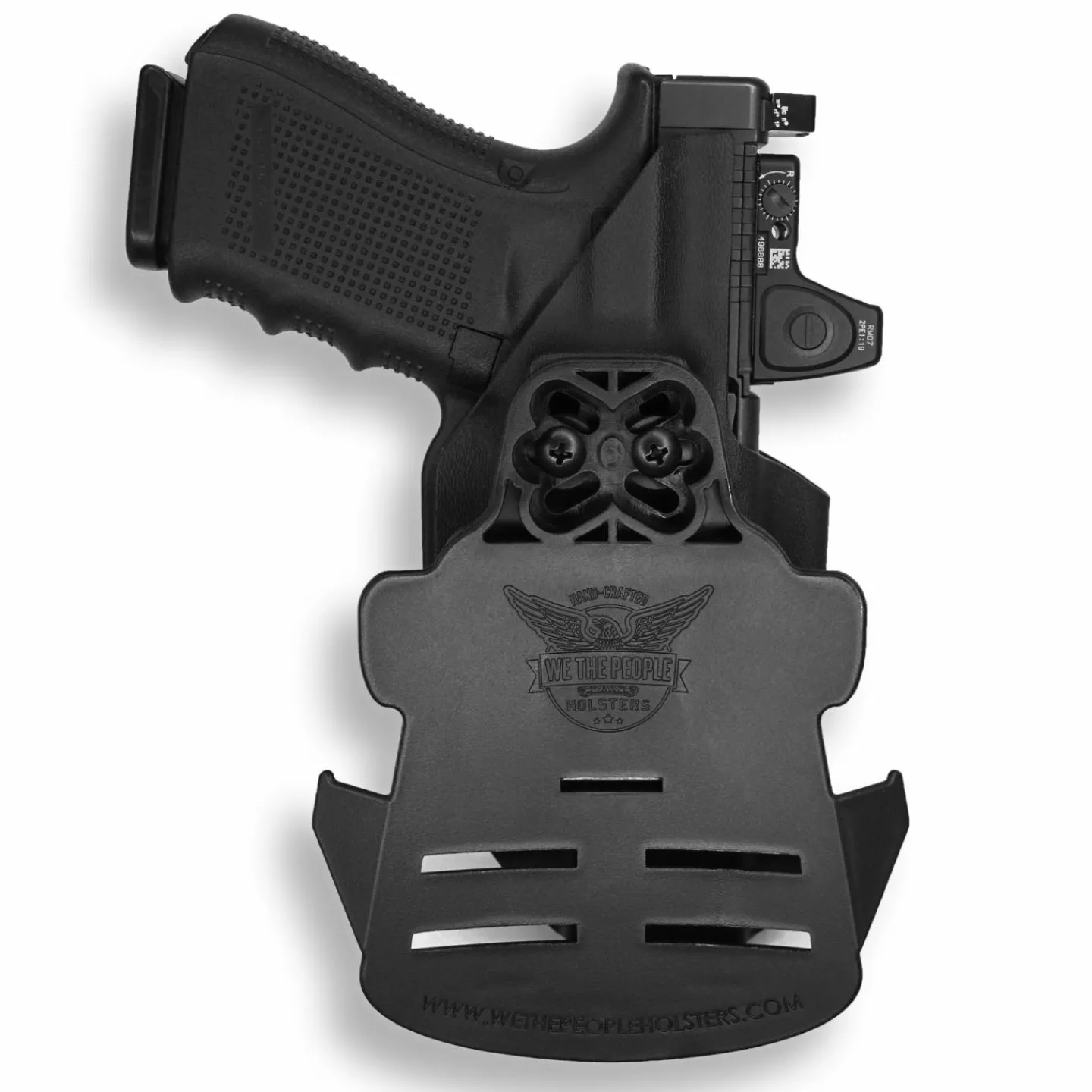 We The People Holsters Kimber 1911 3.25" 45ACP No Rail Only Red Dot Optic Cut OWB Holster Hot