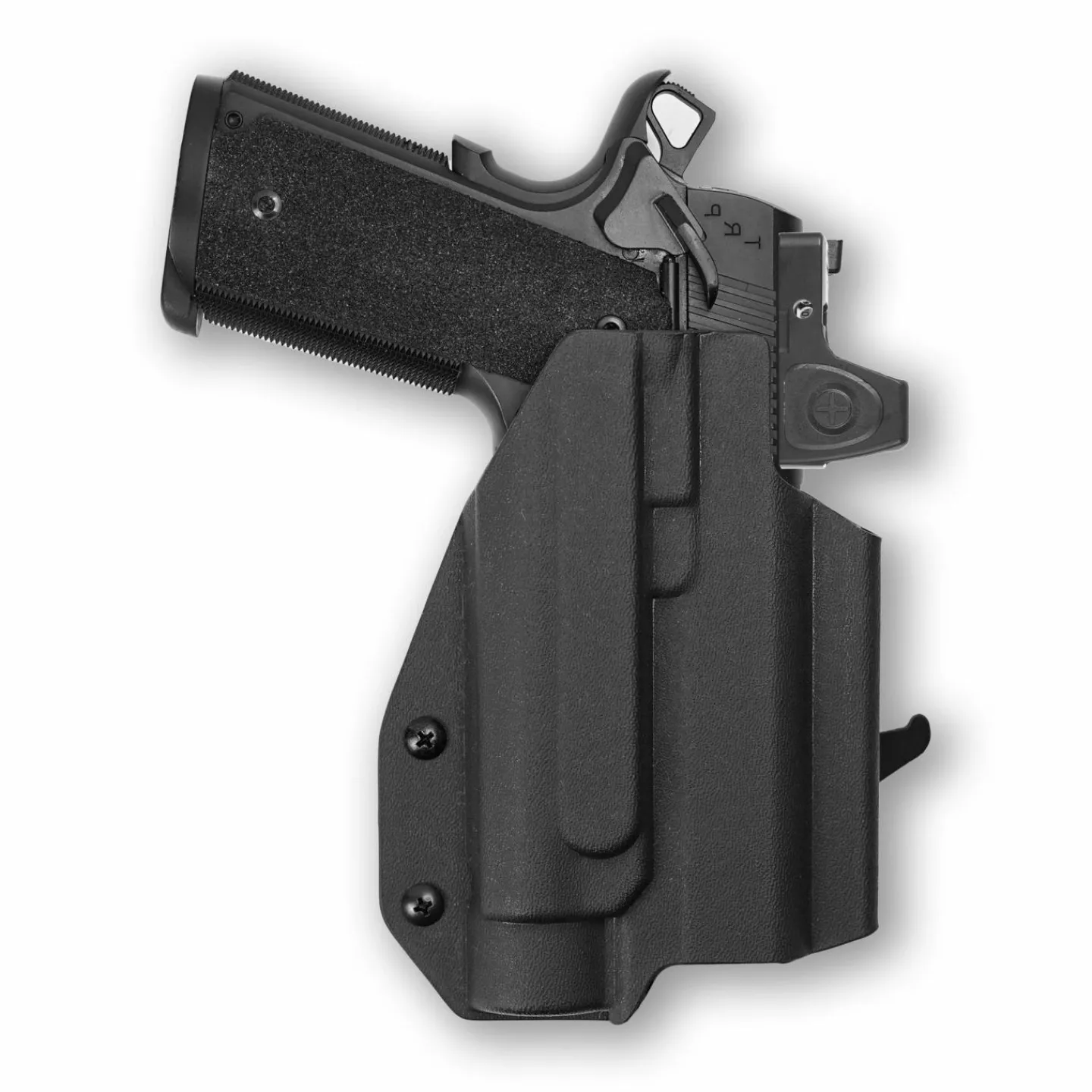 We The People Holsters Kimber 1911 4" 45ACP with Streamlight TLR-1/1S/HL Light Red Dot Optic Cut OWB Holster Hot
