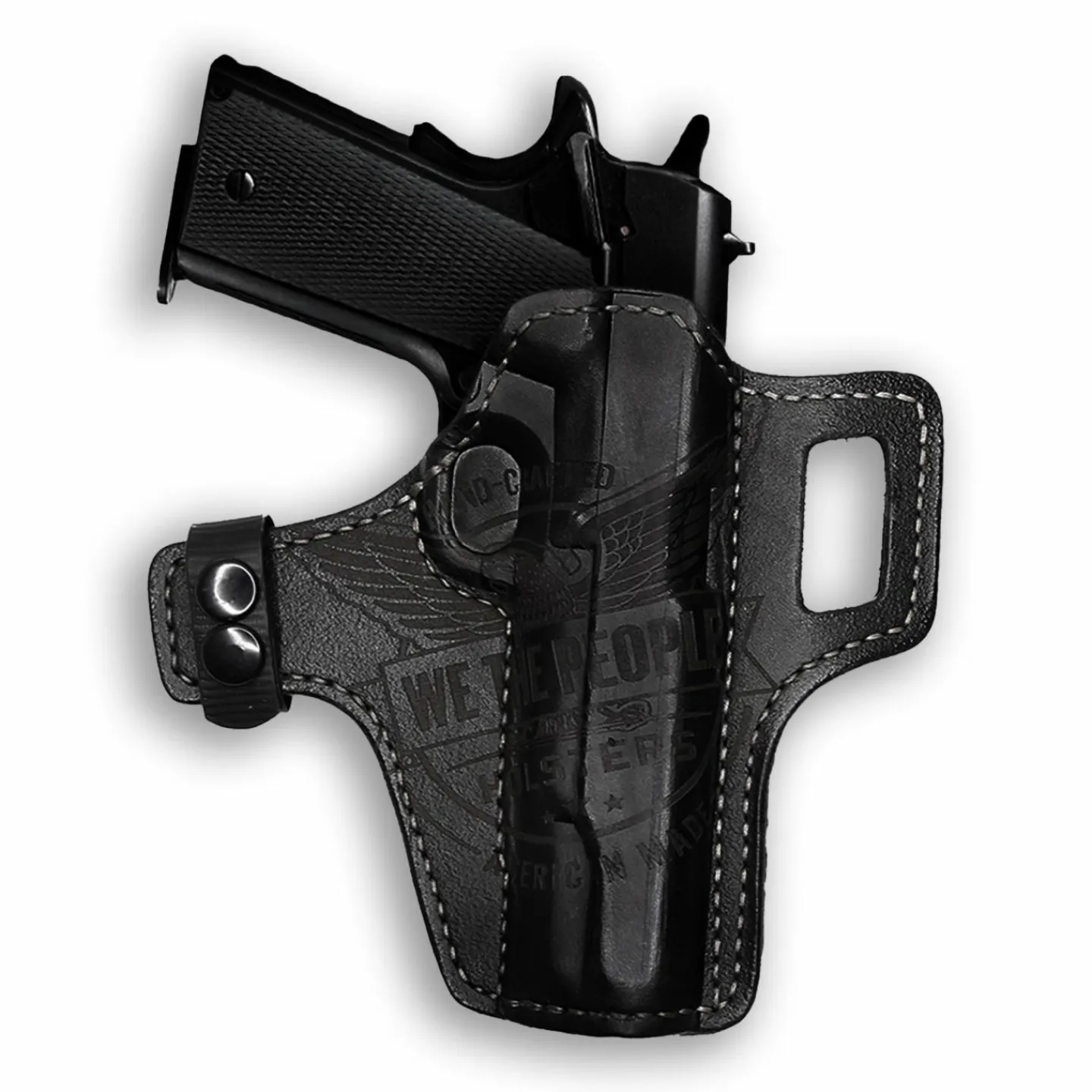 We The People Holsters Kimber 1911 5" No Rail Only Independence Leather OWB Holster Clearance