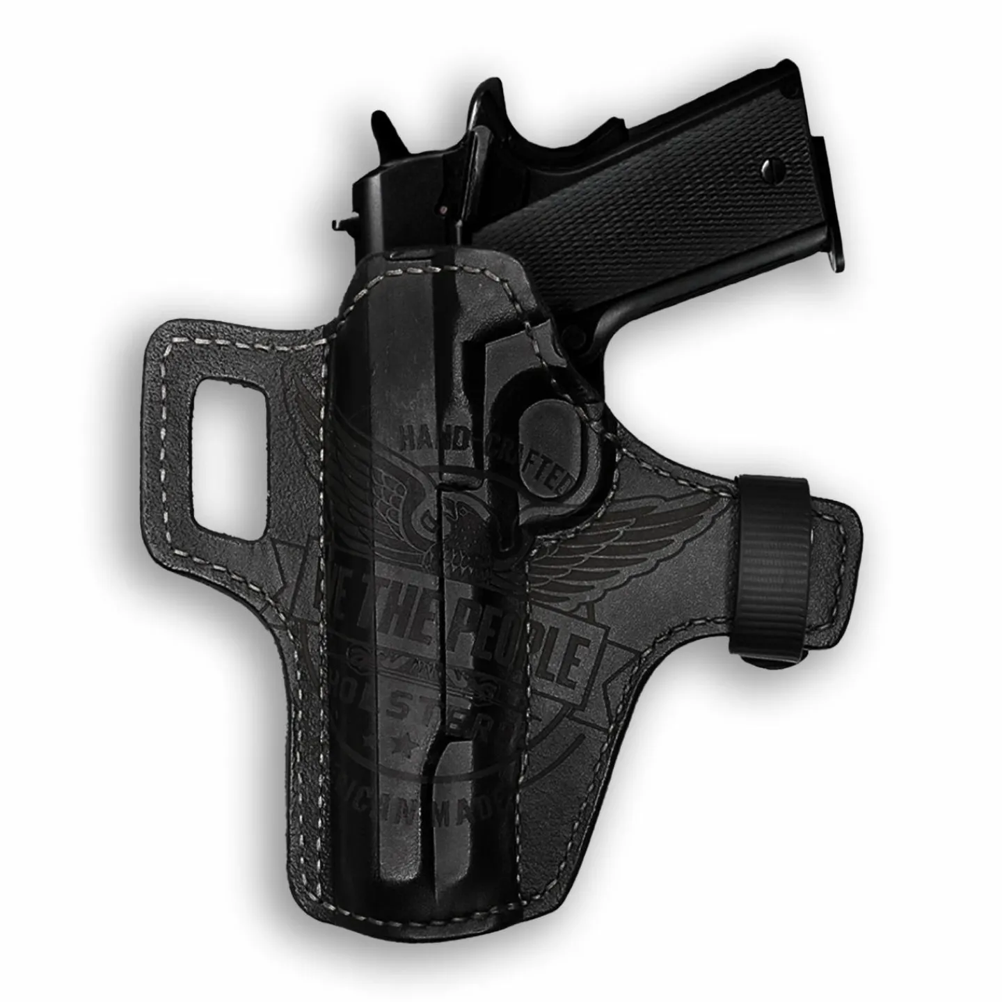 We The People Holsters Kimber 1911 5" No Rail Only Independence Leather OWB Holster Clearance