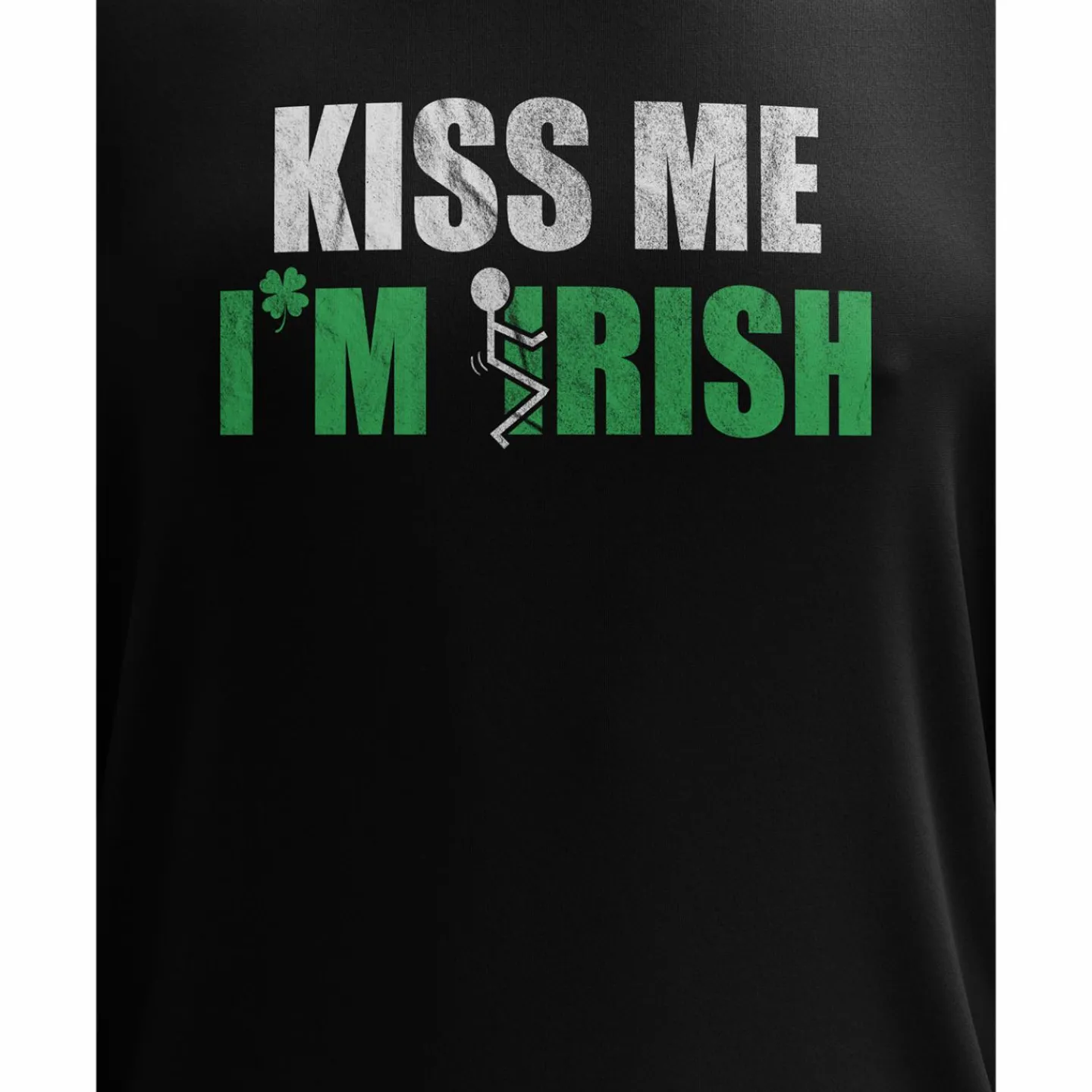 We The People Holsters Kiss me, I'm F'n Irish Long Sleeve Shirt Black Sale